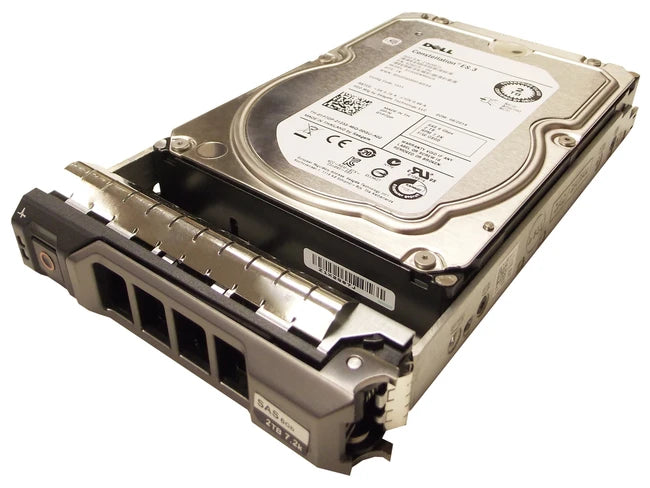 Dell 342-2100 2TB SAS 6Gbps 7.2K RPM 3.5in LFF Hard Drive for PowerEdge Servers