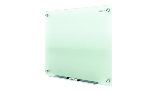 Quartet Infinity 48 x 36in Frameless Glass Dry-Erase Board, Frost, G4836F