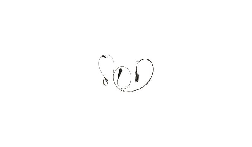 Motorola PMLN6127 IMPRES 2 Wire Surveillance Kit Earpiece with Mic Black