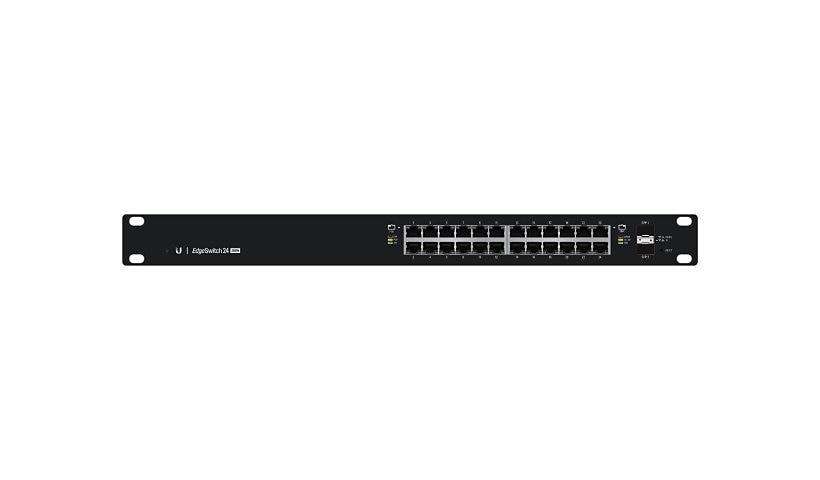 Ubiquiti EdgeSwitch 24 ES-24-250W 24-Port Gigabit PoE+ Switch, 2x SFP, 250W