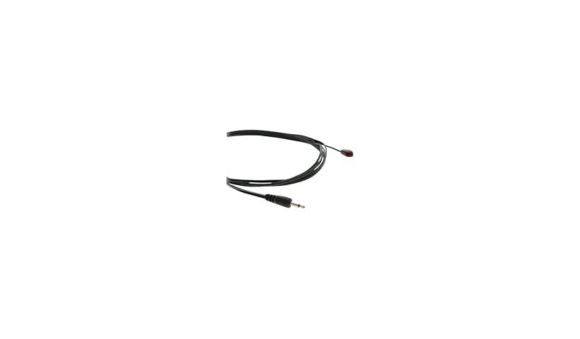 Kramer 10ft IR Emitter Cable for Remote Control, 3.5mm Mini Plug, Black, Red, C-A35M/IRE-10