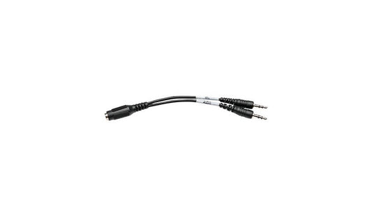 Tripp Lite P318-06N-FMM 3.5mm 4-Position to 2x 3-Position Headset Splitter