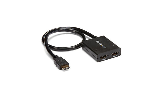 StarTech.com ST122HD4KU 4K HDMI Splitter 1 In 2 Out 4K 30Hz 2-Port 2 Year
