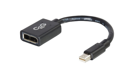 C2G 54303 Mini DisplayPort to DisplayPort Adapter 6 in 4K 30Hz