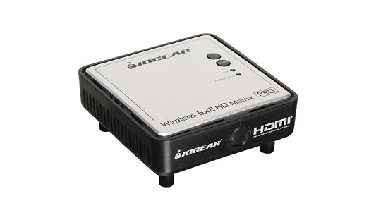 IOGEAR GWHDRX01 Wireless HDMI Receiver, 1080p, 200 ft, for GWHDMS52MB