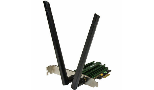 StarTech PEX867WAC22 AC1200 Dual Band Wi-Fi PCIe Card, 2 Antennas, TAA