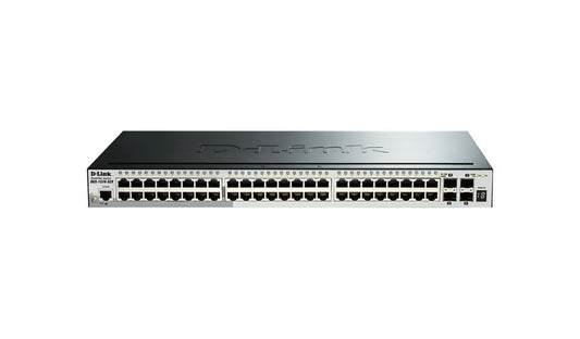 D-Link SmartPro DGS-1510-52X 48-Port Gigabit Stackable Switch, 4x 10G SFP+