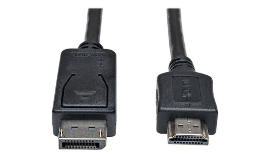 Tripp Lite P582-010 DisplayPort to HDMI Adapter Cable 10 ft 1080p Audio 3 Year