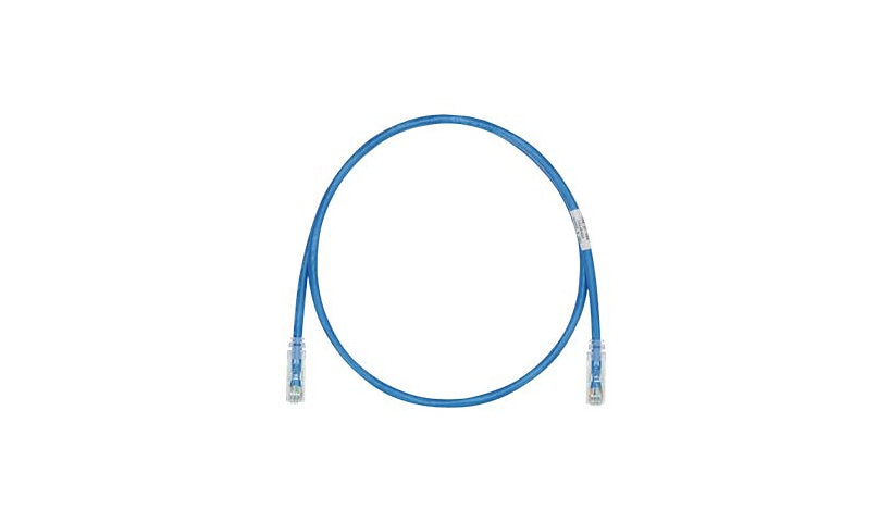 Panduit UTP28SP6BU TX6 Cat6 28 AWG UTP Patch Cable 6 ft Blue