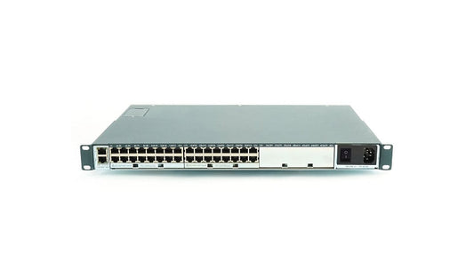 Lantronix SLC 8000 SLC80321201S 32 Port Console Manager, Single PSU, LCD, 1U