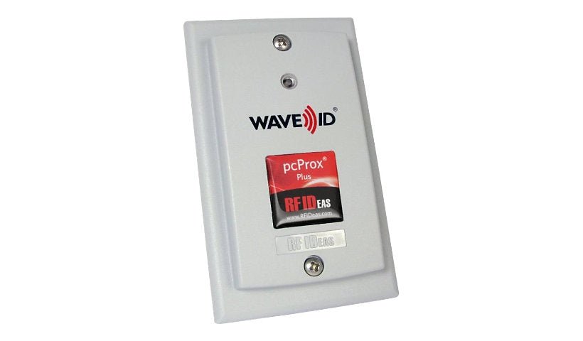 rf IDEAS WAVE ID Plus Keystroke RA FactoryTalk IP67 Surface Reader Gray
