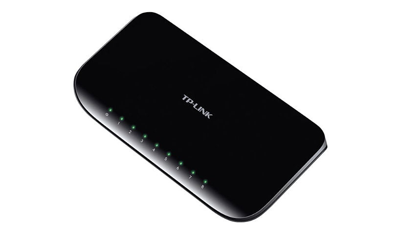 TP-Link TL-SG1008D Desktop Switch, 8 x Gigabit Ports, Unmanaged