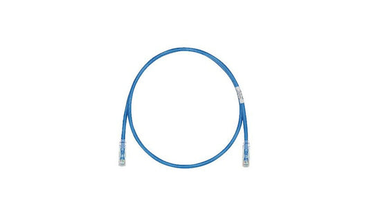 Panduit UTP28SP1BU TX6 Cat6 28 AWG UTP Patch Cable 1 ft Blue