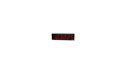 Valcom VIP-D625A 6-Digit PoE Network Clock, 2.5in, Wall Mount