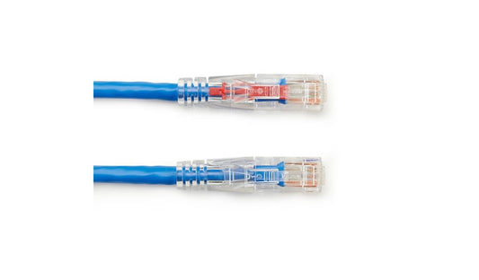Black Box C5EPC70-BL-06 GigaBase 3 Cat5e Locking Snagless Patch Cable 6 ft UTP
