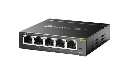 TP-Link TL-SG105E 5-Port Gigabit Easy Smart Desktop Switch