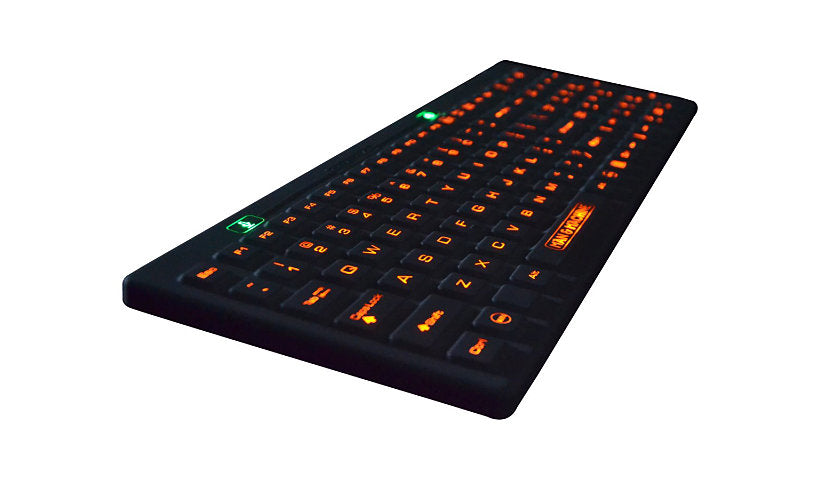 Man and Machine D Cool DCOOL/B5 Backlit Silicone Washable Keyboard Black 1 Year