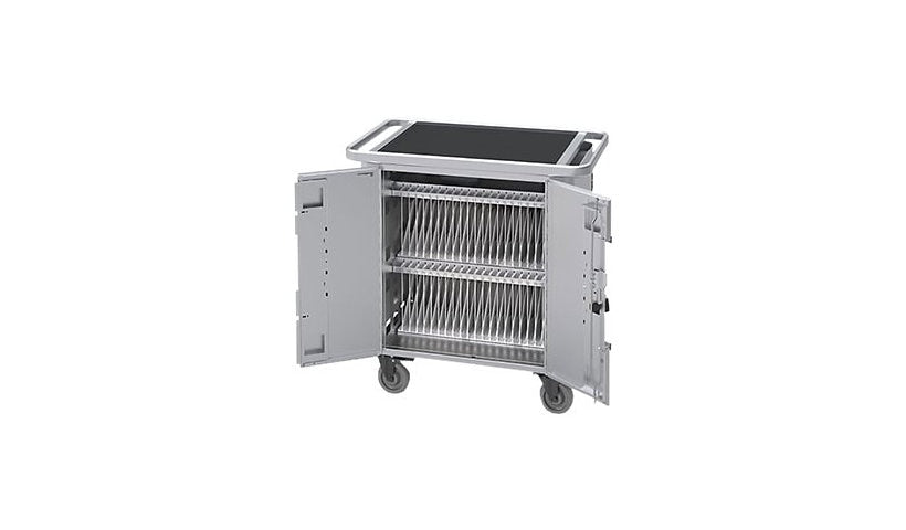 Bretford PureCharge Cart 40 for iPad mini, Lightning Pre-Installed, HGFM2BG1