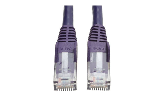 Tripp Lite N201-005-PU Cat6 Snagless UTP Ethernet Patch Cable 5 ft Purple