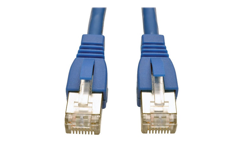 Tripp Lite N262-005-BL Cat6a 10G Shielded Snagless Patch Cable 5 ft PoE Blue