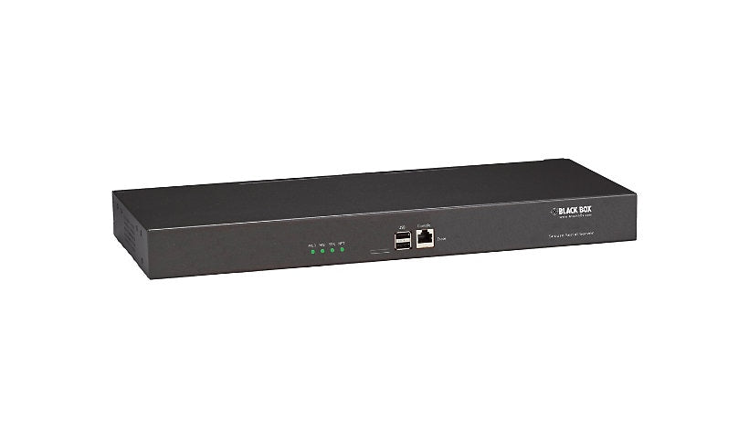 Black Box LES1516A 16 Port Secure Serial Console Server, Cisco Pinout, 1U