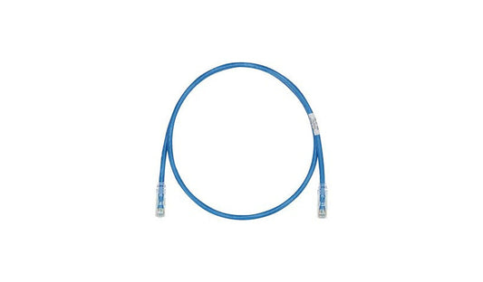Panduit UTP28SP8INBU TX6 Cat6 28 AWG UTP Patch Cable 8 in Blue