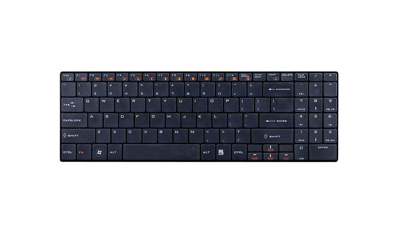 Man and Machine Its Cool ITSC/B5 Washable Flat Key Keyboard Black 1 Year