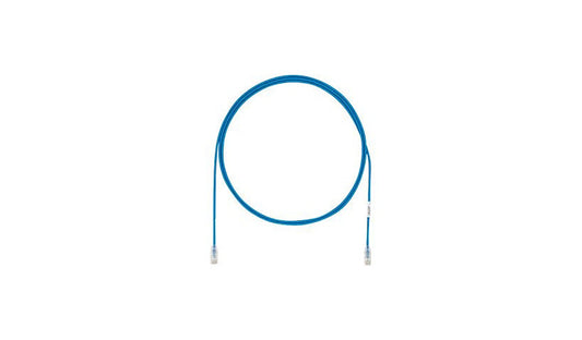 Panduit UTP28X5BU TX6A-28 Cat6A Small-Diameter UTP Patch Cable 5 ft Blue