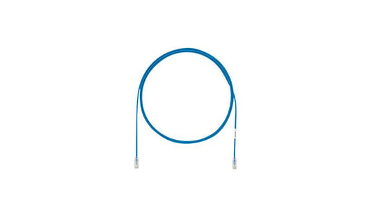 Panduit UTP28X20BU TX6A-28 Cat6A Small-Diameter UTP Patch Cable 20 ft Blue