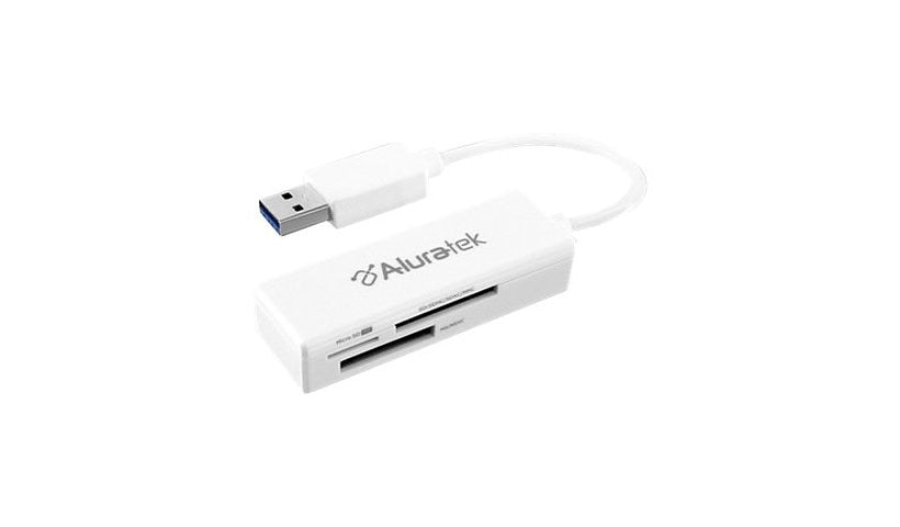 Aluratek AUCR300F USB 3.0 Multi Memory Card Reader SD MS microSD
