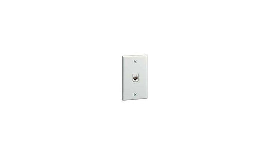 Panduit CFP1WH Mini-Com Classic 1-Port Faceplate 1-Gang White