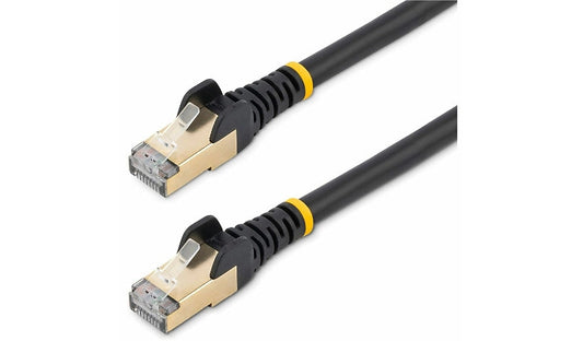 StarTech.com C6ASPAT10BK Cat6a Shielded Snagless Patch Cable 10 ft 10 Gb PoE