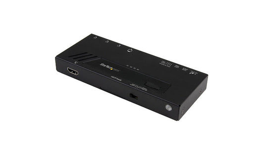 StarTech.com VS421HD4KA 4-Port 4K HDMI Automatic Video Switch RS-232 TAA 2 Year