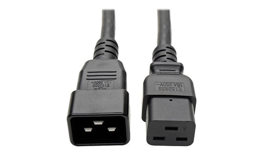 Tripp Lite P036-010-15A C19 to C20 Power Extension Cord 10 ft Lifetime Warranty