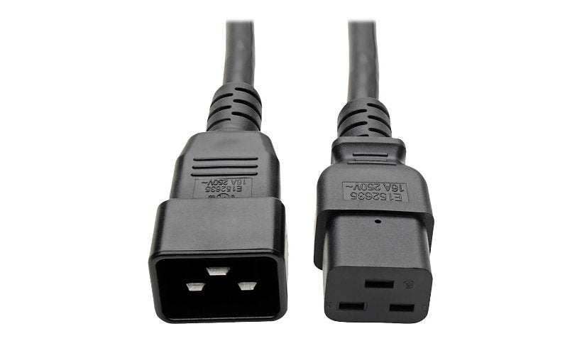 Tripp Lite P036-003-15A C19 to C20 Power Extension Cord 3 ft Lifetime Warranty
