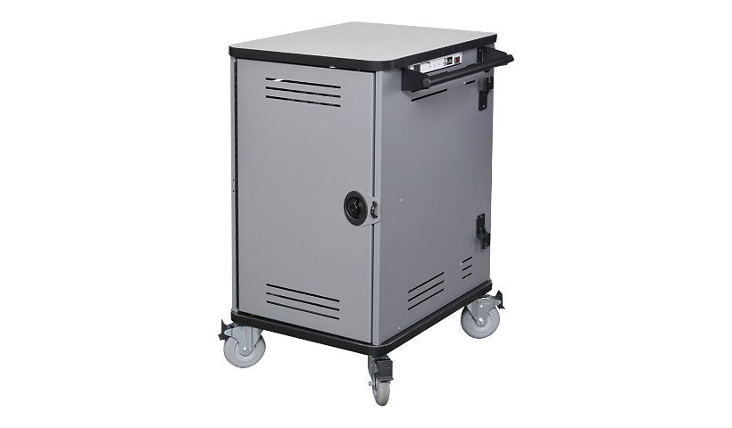 Spectrum Pro20 Notebook Cart with PowerProdigy Timer, 55462-ABD