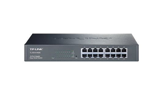 TP-Link TL-SG1016DE 16-Port Gigabit Easy Smart Switch, Desktop or Rack
