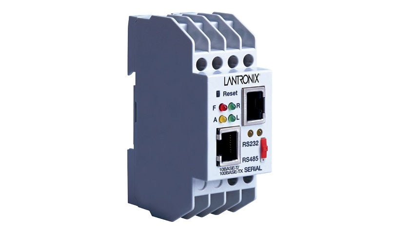Lantronix XPress DR-IAP XSDRIN-03 Industrial DIN Rail Device Server, Isolated
