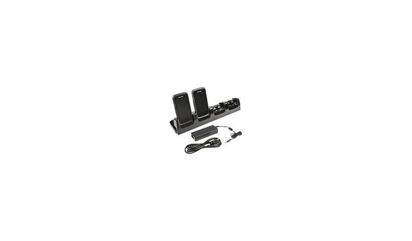 Honeywell Dolphin CT50 4-Bay ChargeBase with Power Adapter, CT50-CB-1