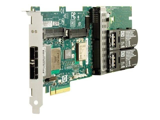 HPE 398647-001 Smart Array P800 512MB BBWC 16 Port PCIe x8 SAS RAID Controller
