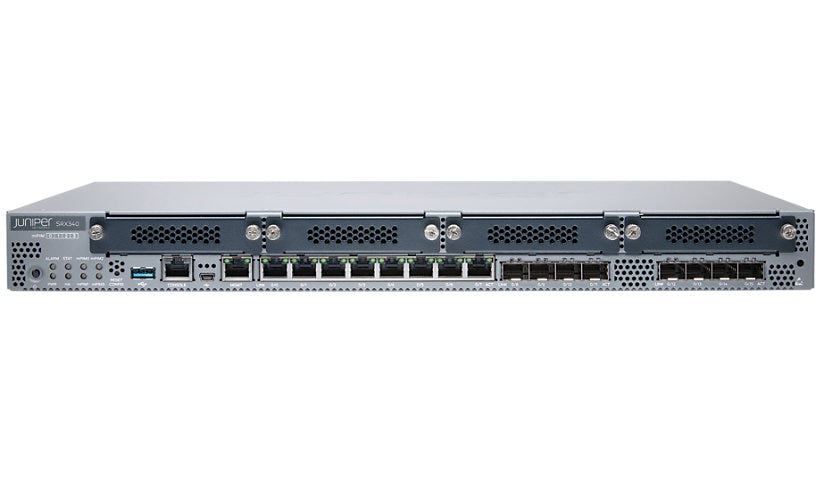 Juniper SRX340 Services Gateway Firewall, 1U, Hardware Only