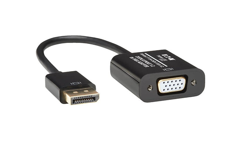Tripp Lite DisplayPort 1.2 to VGA Active Converter, 1080p, Male/Female, 6 in