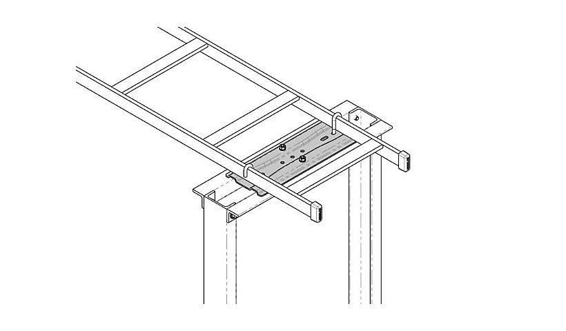 CPI 11911-712 Cable Runway Wall-to-Rack Kit 12 in Wide 1 Year