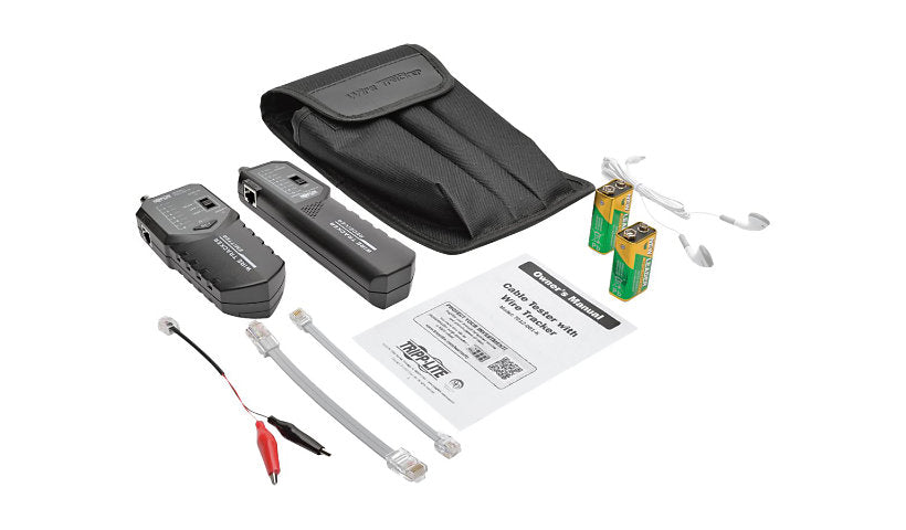 Tripp Lite T012-001-K Cable Tester, Wire Tracker and Tone Generator, RJ45/BNC