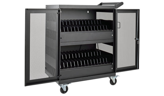 Eaton Tripp Lite 32-Outlet AC Charging Cart for Chromebooks/Laptops, CSC32AC