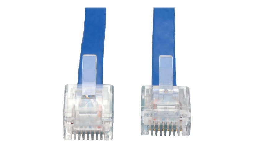 Eaton Tripp Lite 10ft (3.05m) Cisco Console Rollover Cable, RJ45 Male to Male, 32 AWG, Blue, N205-010-BL-FCR