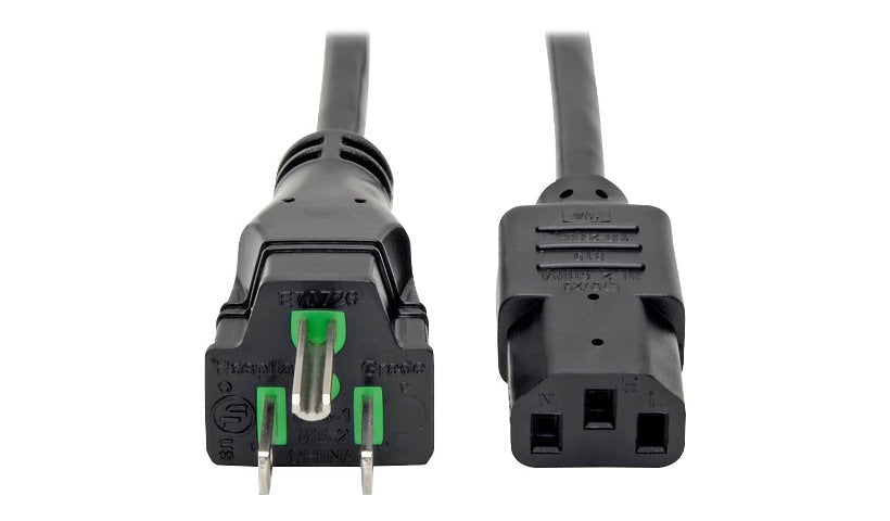 Tripp Lite P006-025-HG15 NEMA 5-15P to C13 Hospital-Grade Power Cord 25 ft 15A