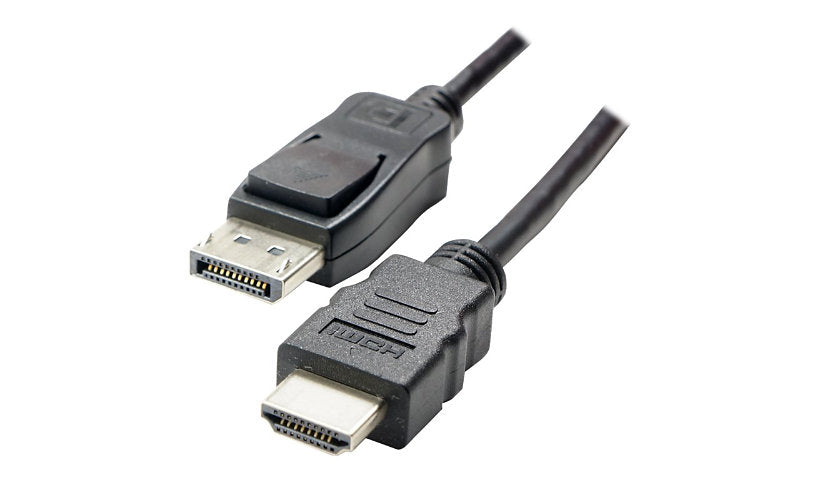 VisionTek HDMI to DisplayPort Active Cable, 4K 30Hz, Male/Male, 1.5 m (5 ft)