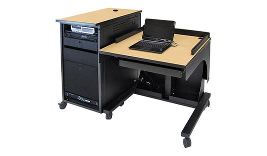 Spectrum Freedom One Adjustable Sit/Stand Lectern, Wild Cherry, 55355CHBTW
