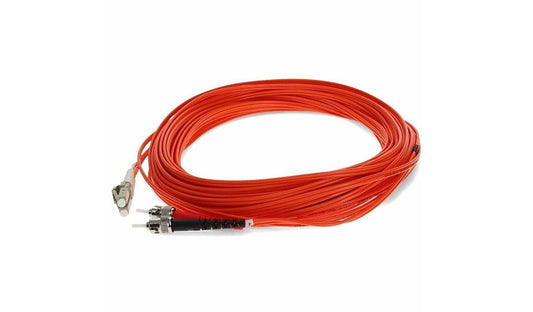 Proline PRO-ST-LC-15M6MMF 15m (49.2ft) ST to LC OM1 Multimode Duplex Fiber Patch Cable, 62.5/125, OFNR Riser, Orange